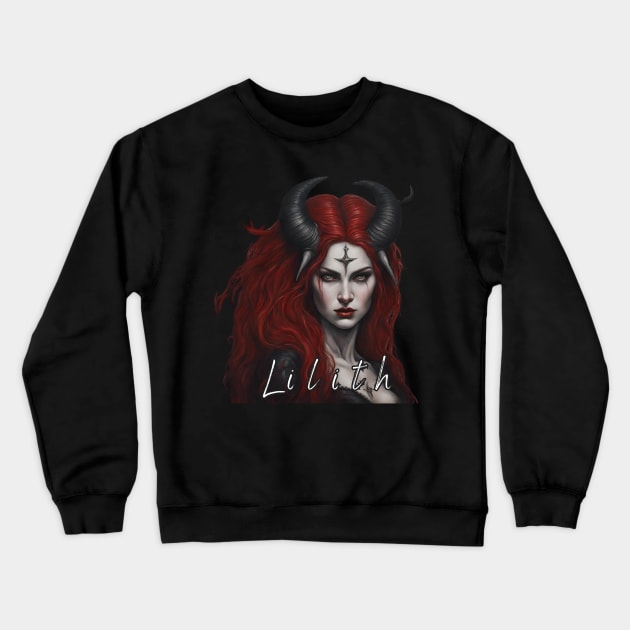 Lilith # 001 Crewneck Sweatshirt by yzbn_king